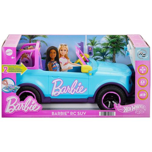 Vehículo Barbie  Suv R/C Mattel HTP53